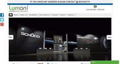 Desktop Screenshot of lumanisystems.com